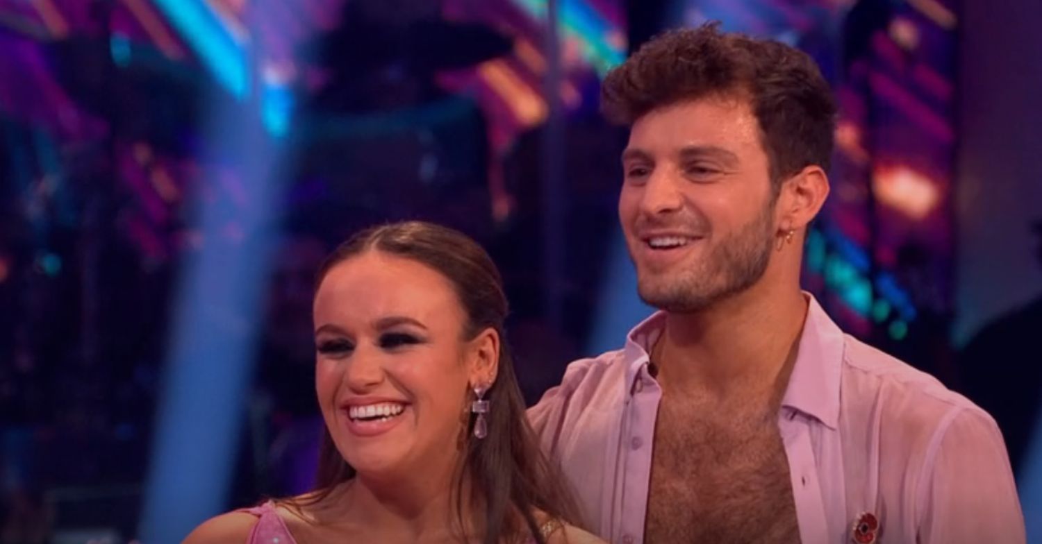 Ellie Leach and Vito Coppola on Strictly