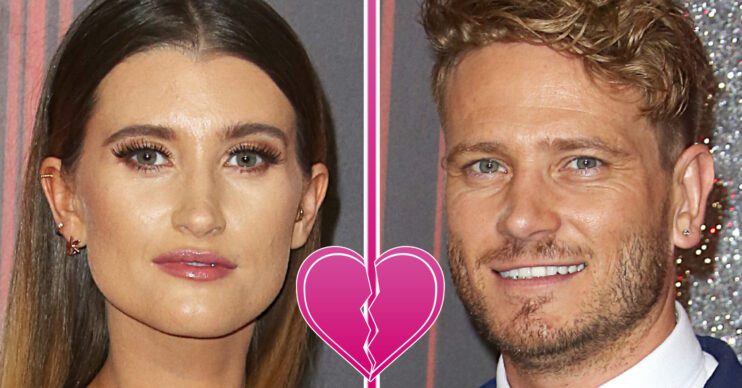 Emmerdale's Charley Webb, Matthew Wolfenden and a broken heart emoji