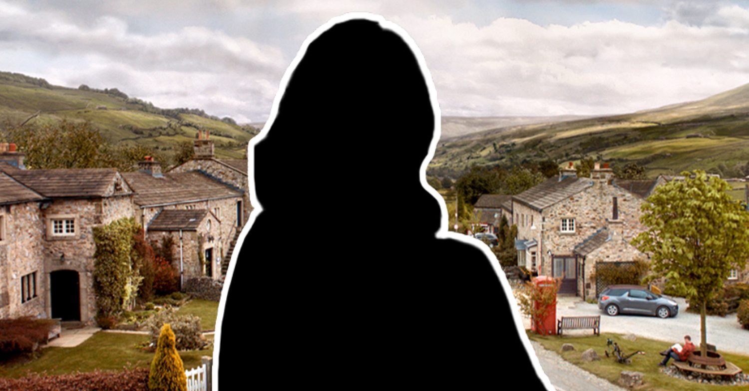 The background of the Dales and a female silhouette