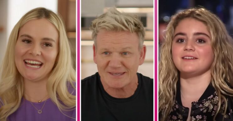 Composite of Gordon, Tilly and Holly Ramsay (Credit: YouTube/Composite: ED!)