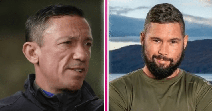 Photos of Tony Bellew and Frankie Detorri next two each other