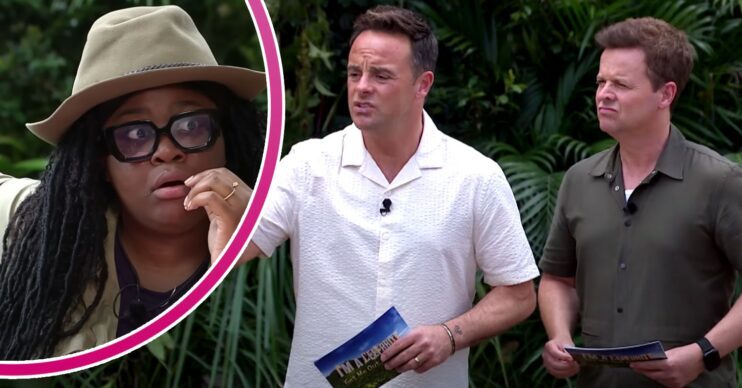 Nella Rose looks concerned, as do Ant and Dec