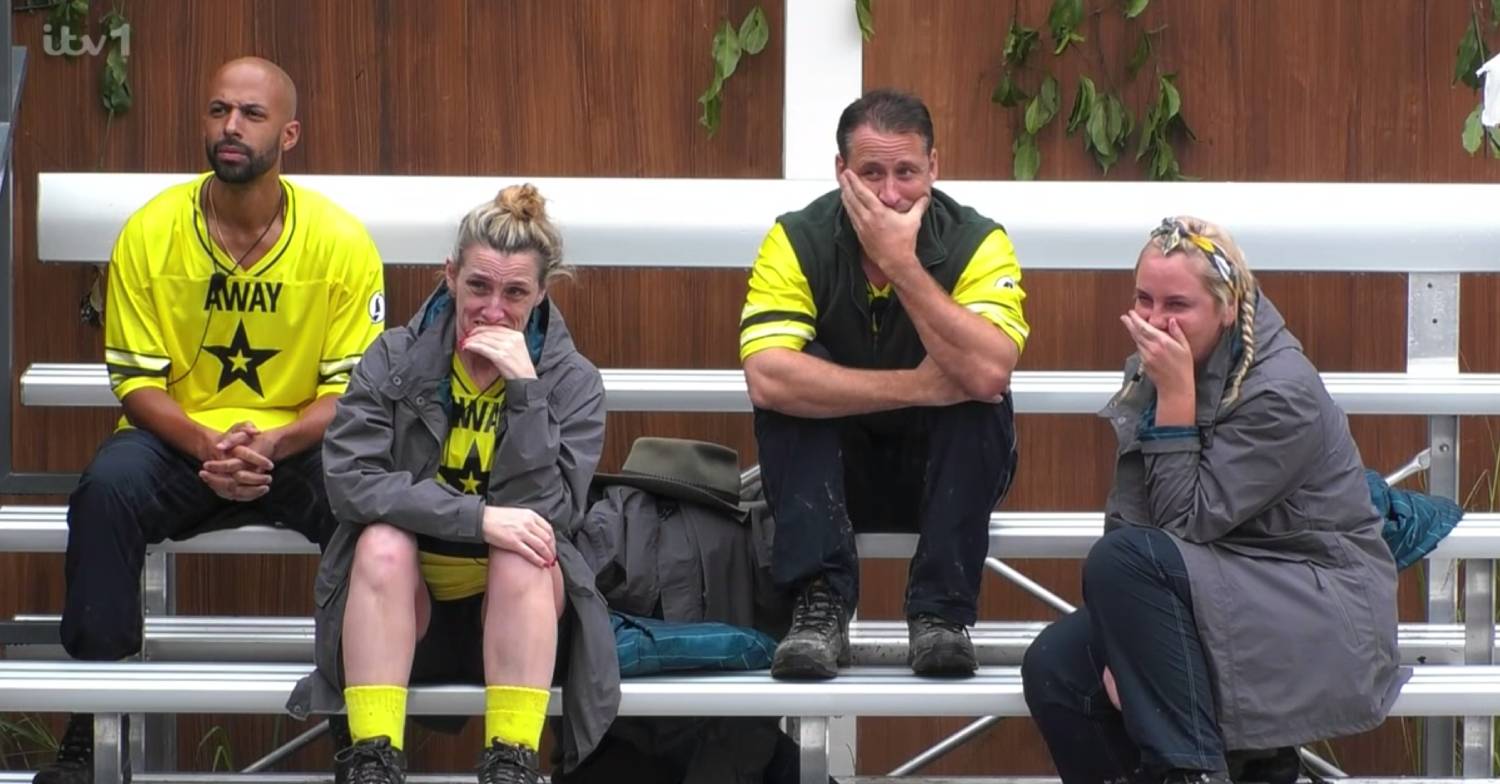 I'm A Celebrity stars react