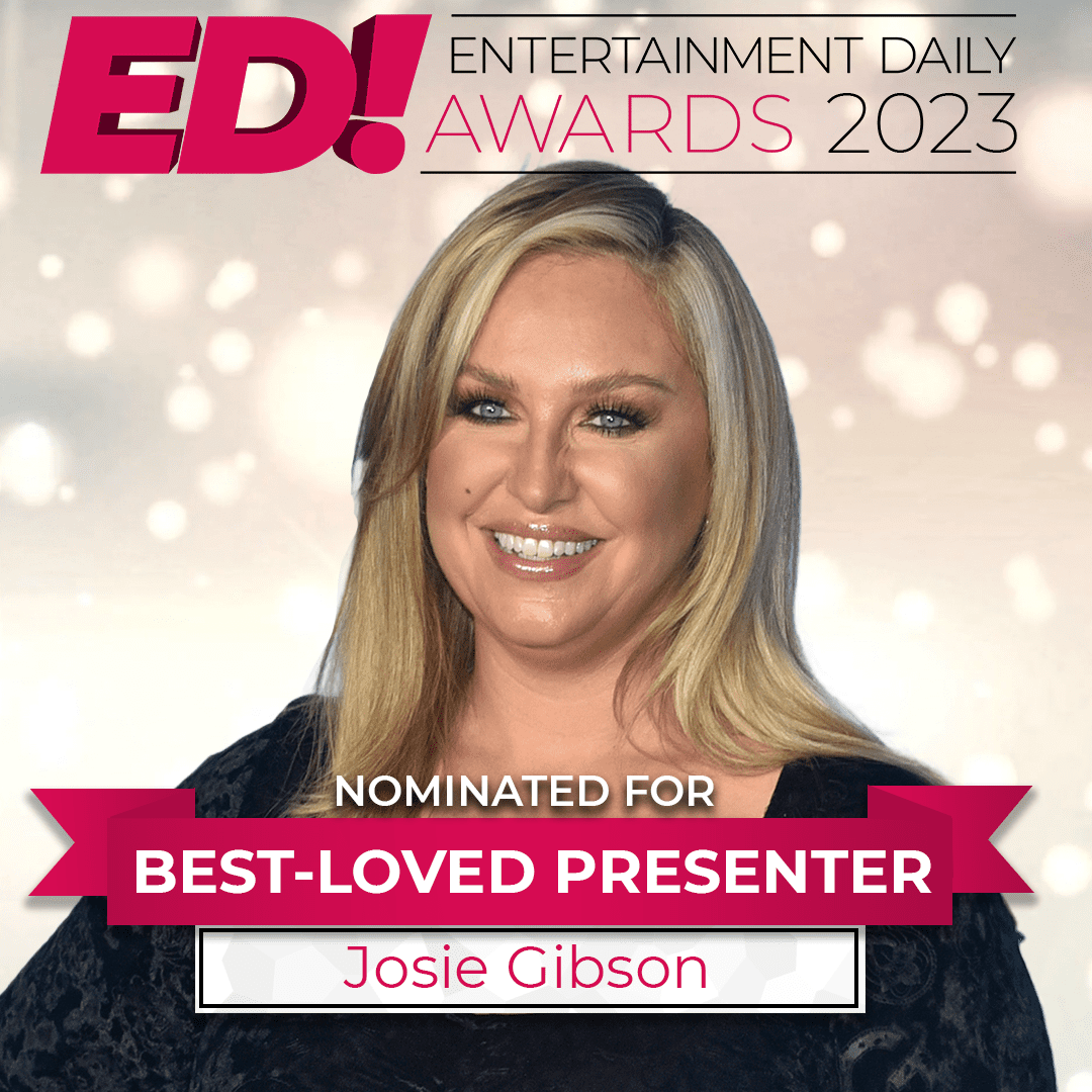 Josie Gibson smiling for the ED! Awards tile