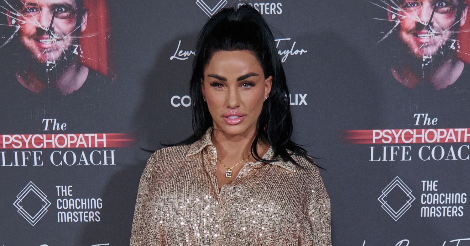 Katie Price on the red carpet
