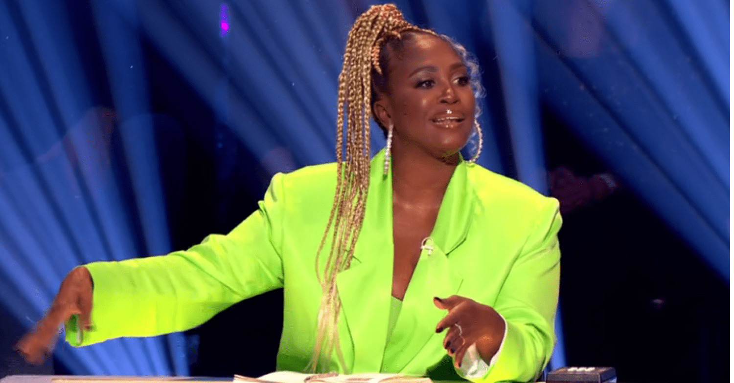 Motsi Mabuse judging on Strictly