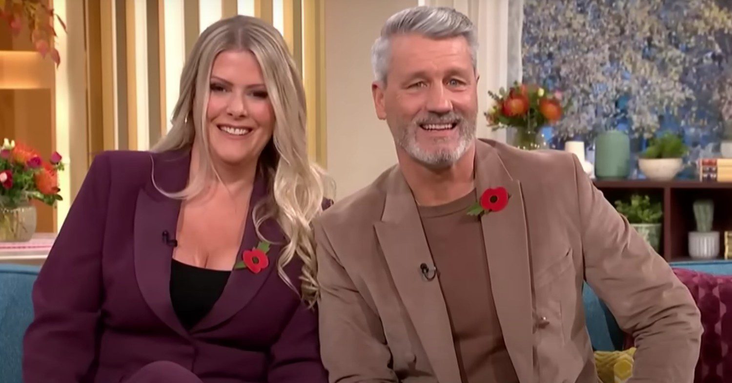 My Mum, Your Dad's Roger and Janey smiling on This Morning