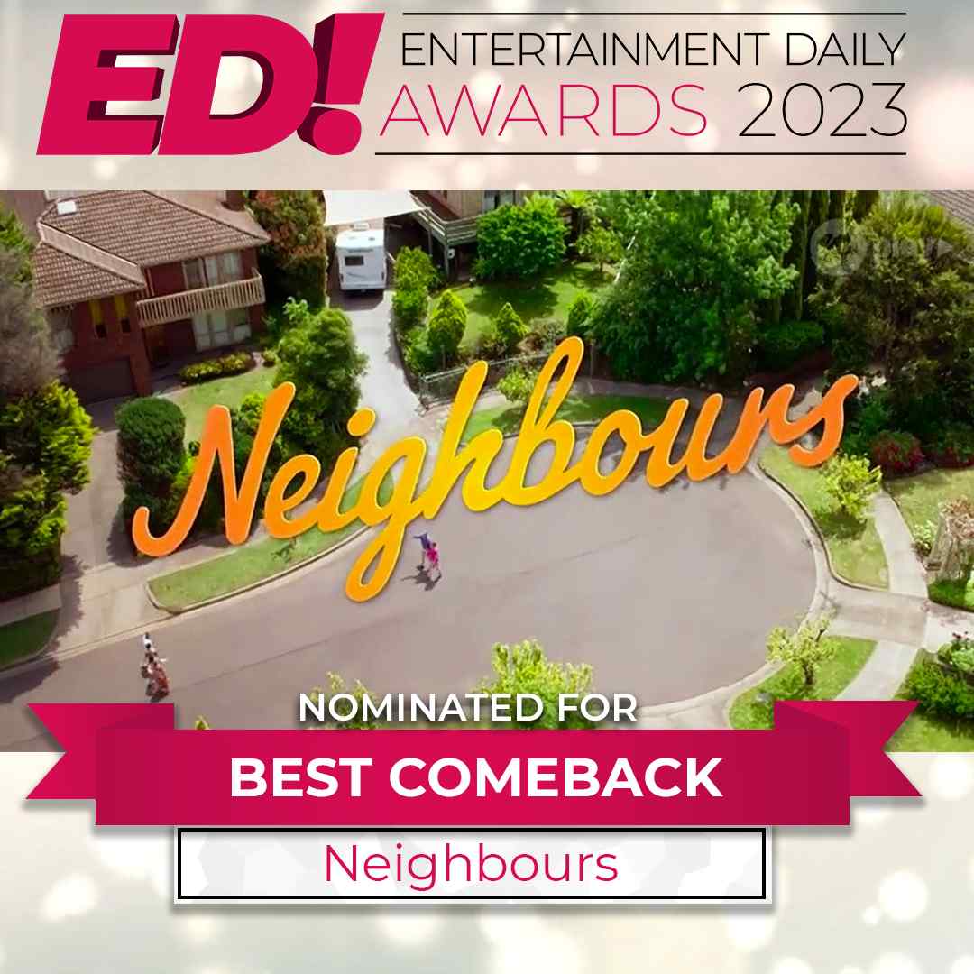 Entertainment Daily Awards 2023 Best TV Comeback Neighbours