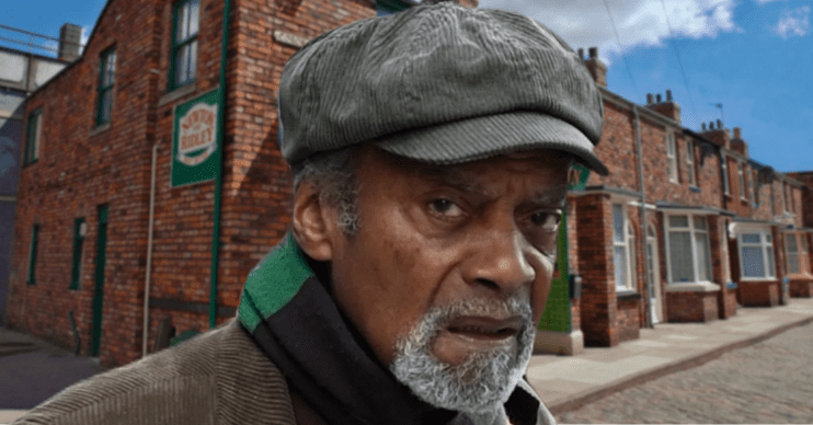 Ram John Holder on the Coronation Street background comp image