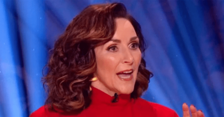 Shirley Ballas looking intense as she talks on Strictly (Credit: BBC)
