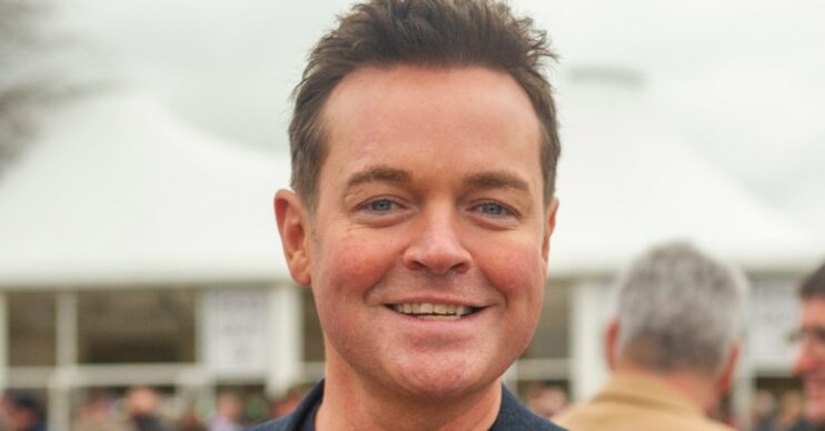Stephen Mulhern smiling at the races