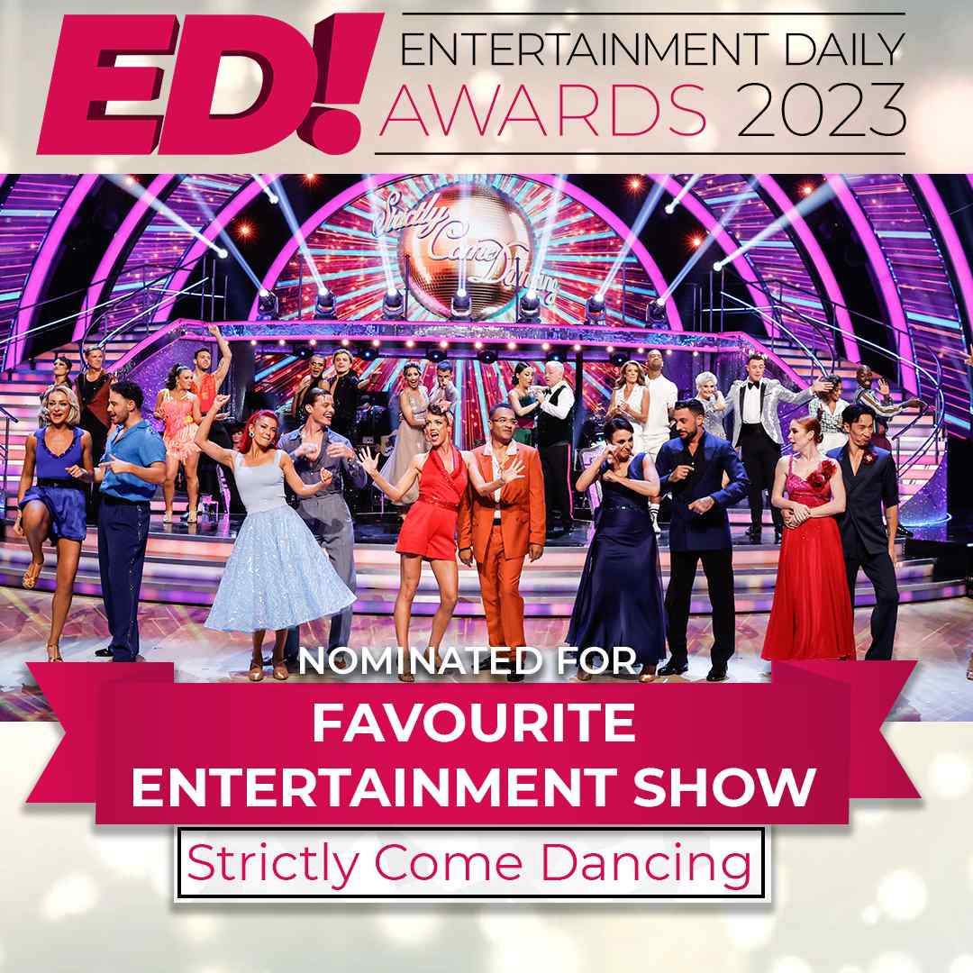 Strictly Come Dancing stars in the ballroom