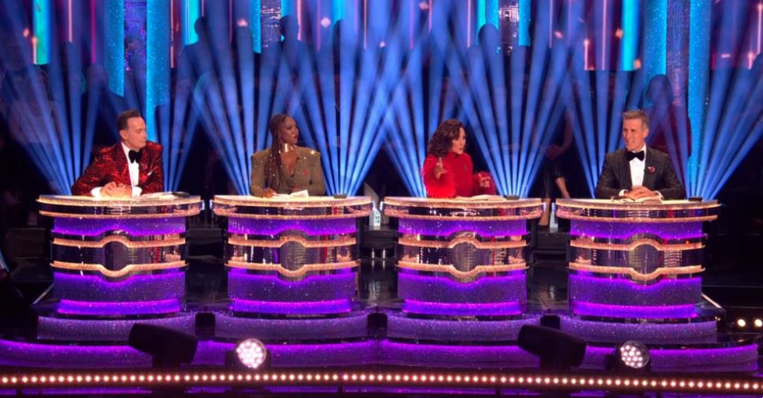 The Strictly judges on their panel