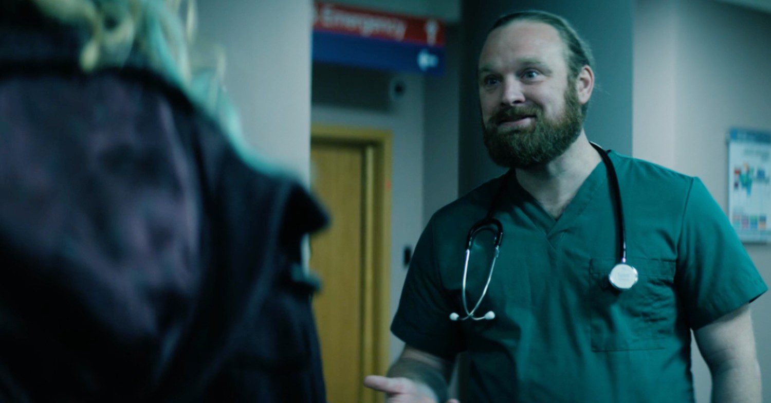 Daisy Haggard's husband Joe Wilson in Boat Story