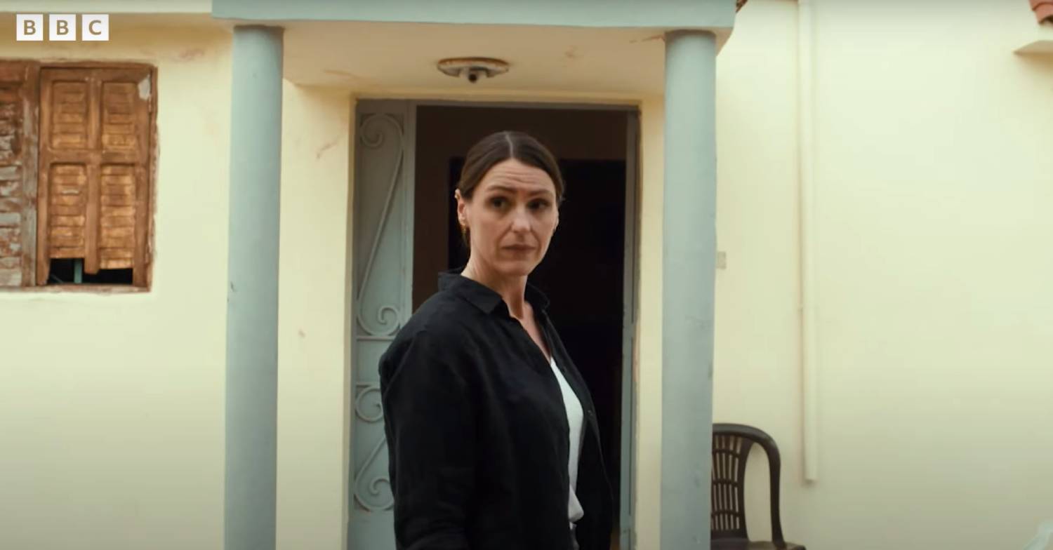 Suranne Jones in character in Vigil series 2