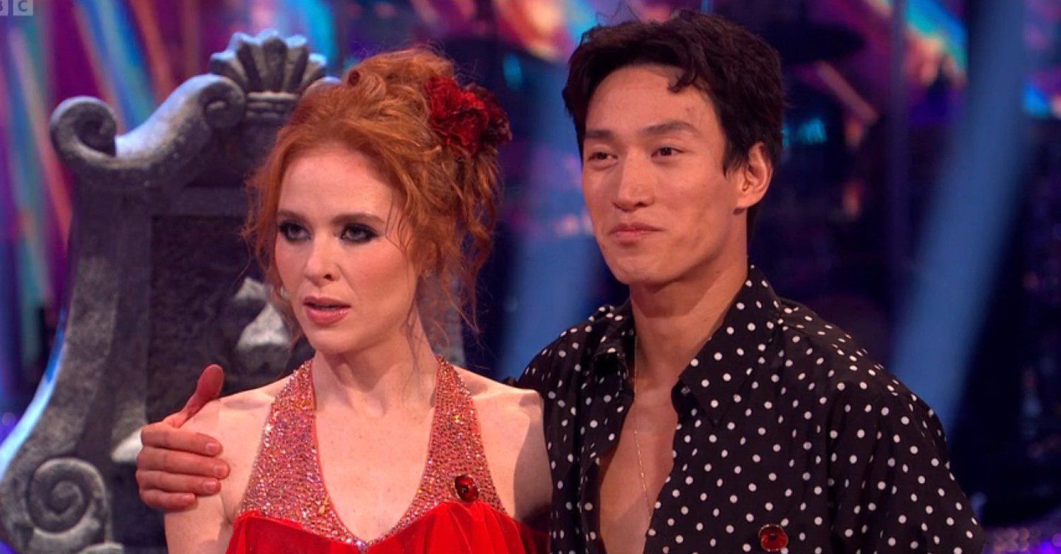 Angela Scanlon and Carlos Gu