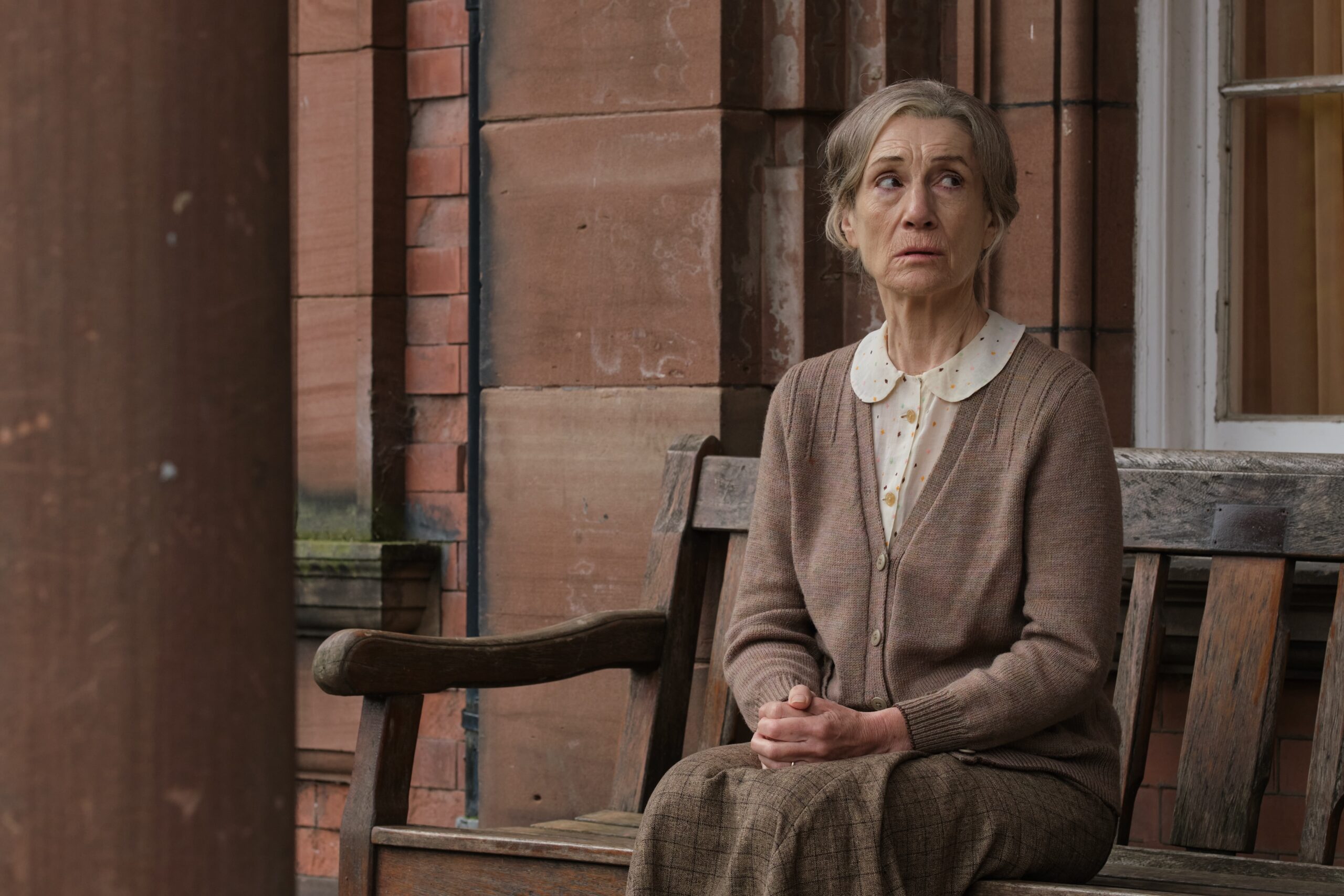 Harriet Walker as Cary Grant's mum Elsie in Archie