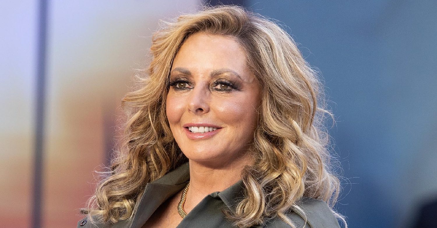 Carol Vorderman smiling at a press event