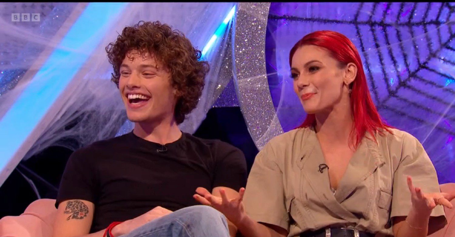 Bobby Brazier and Dianne Buswell