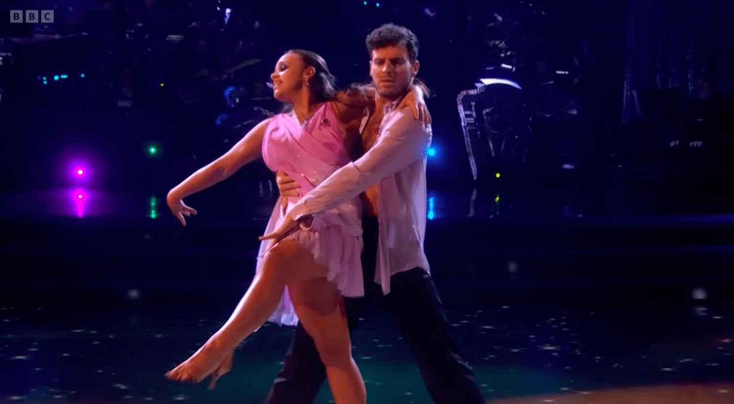 Ellie Leach and Vito Coppola perform on Strictly Come Dancing