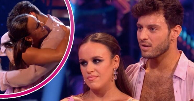 Ellie Leach and Vito Coppola on Strictly wearing pink