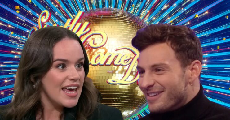 Strictly 2023 logo and Ellie and Vito