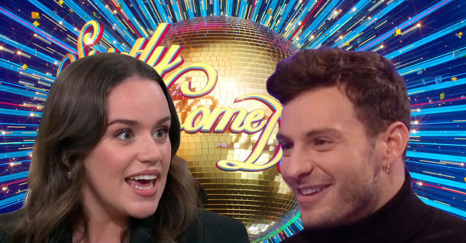 Strictly 2023 logo and Ellie and Vito