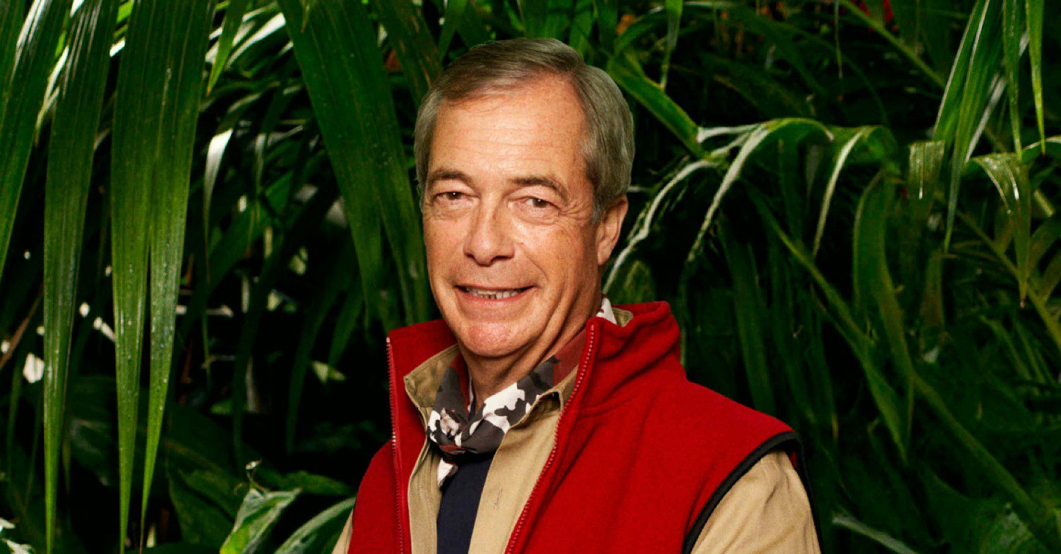 Nigel Farage on I'm A Celebrity