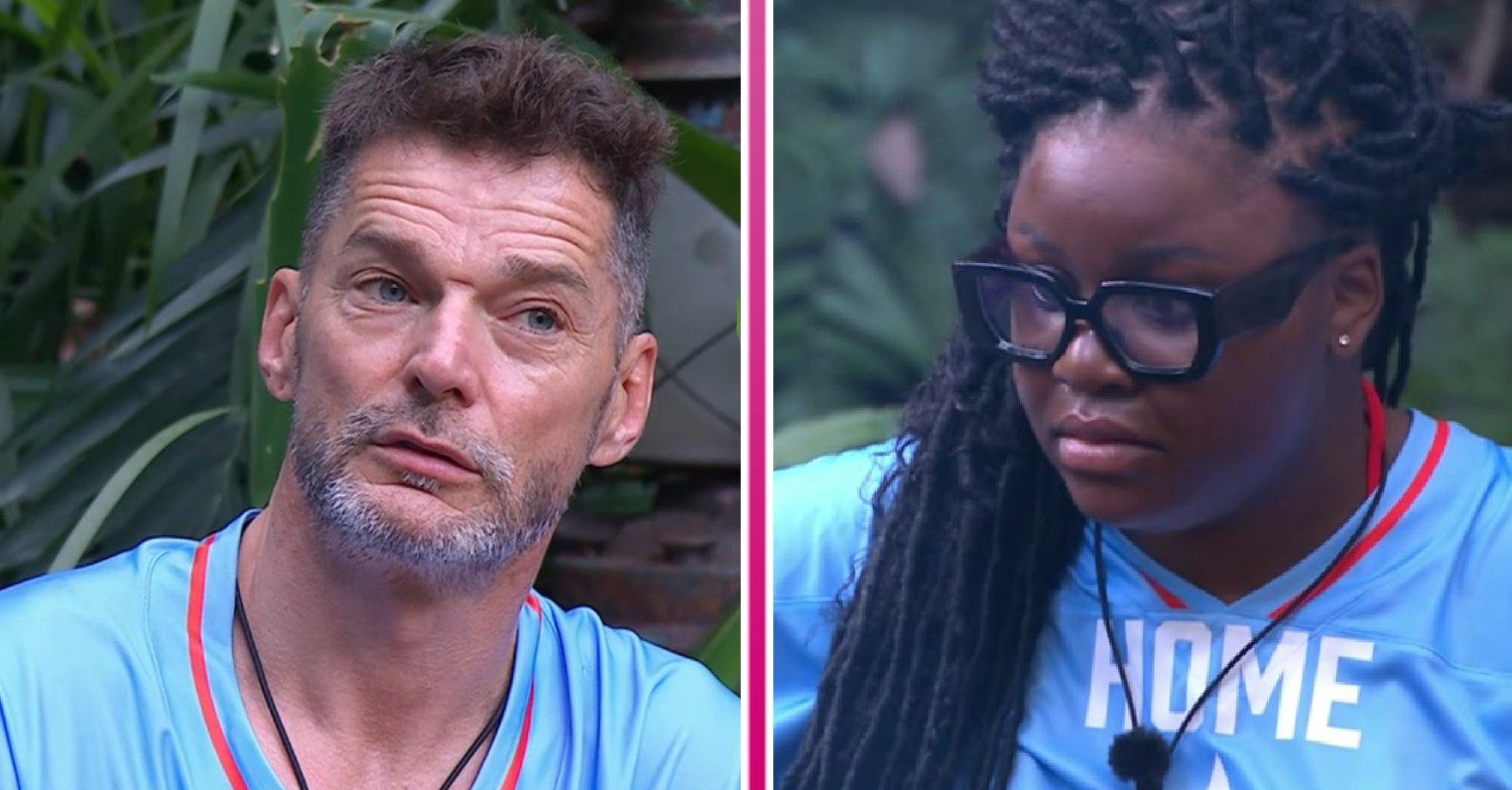 Fred Sirieix and Nella Rose on I'm A Celebrity