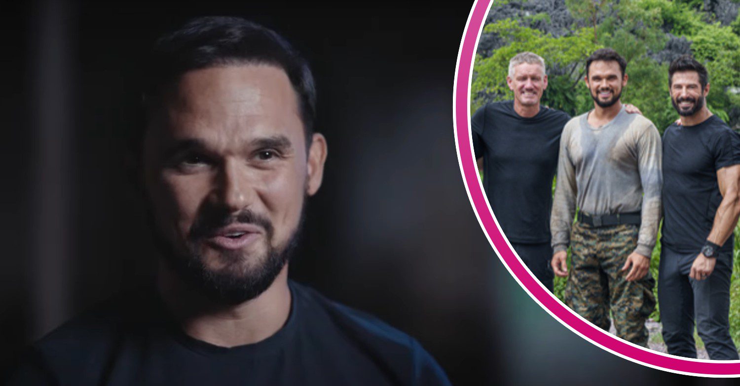 Gareth Gates / Celeb SAS cast
