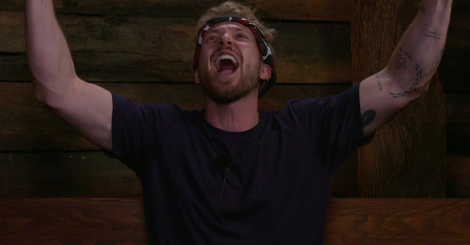 Sam on I'm A Celeb