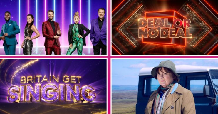 The Masked Singer / Deal or no Deal / Britain Get Singing / Vera