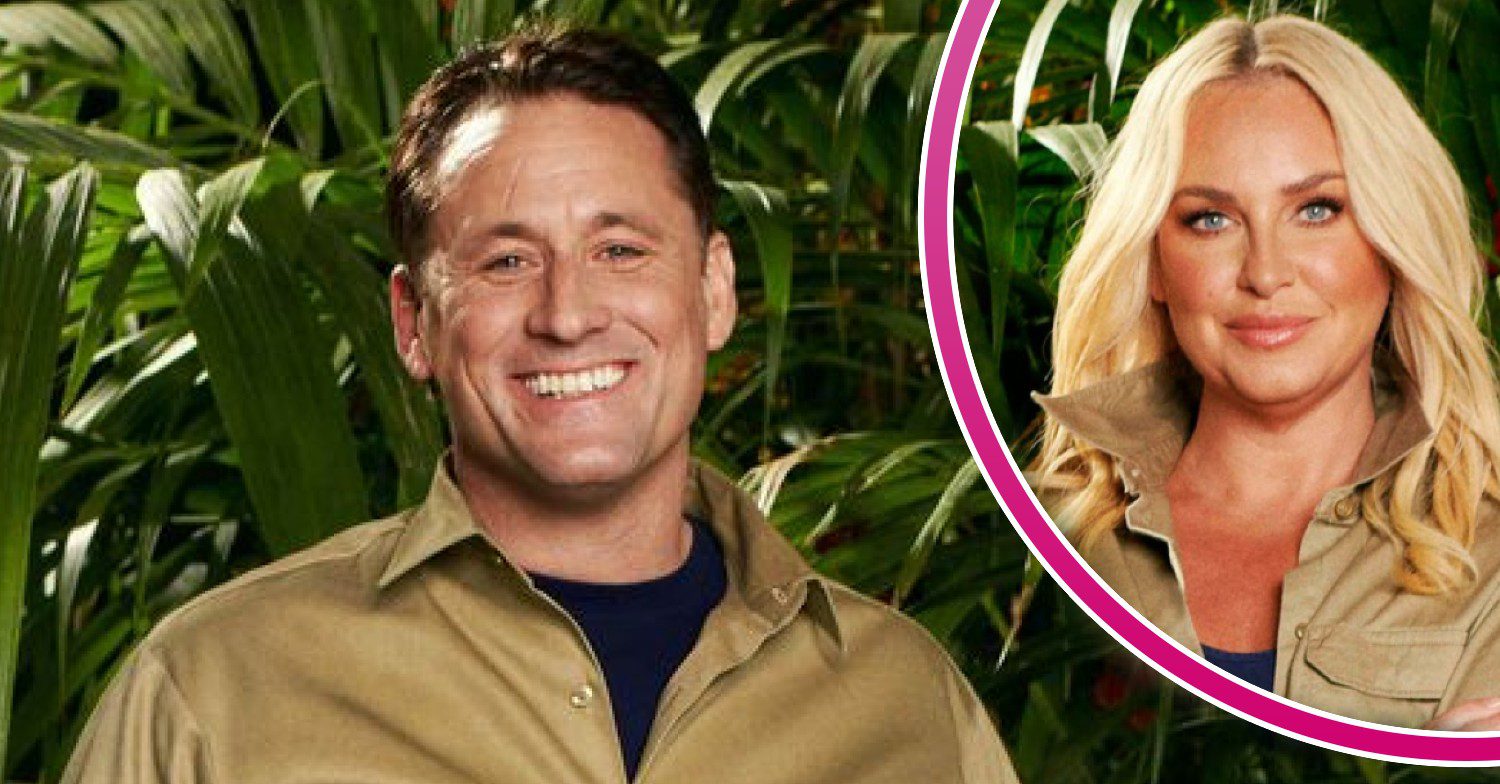 Nick Pickard and Josie Gibson I'm A Celebrity press images