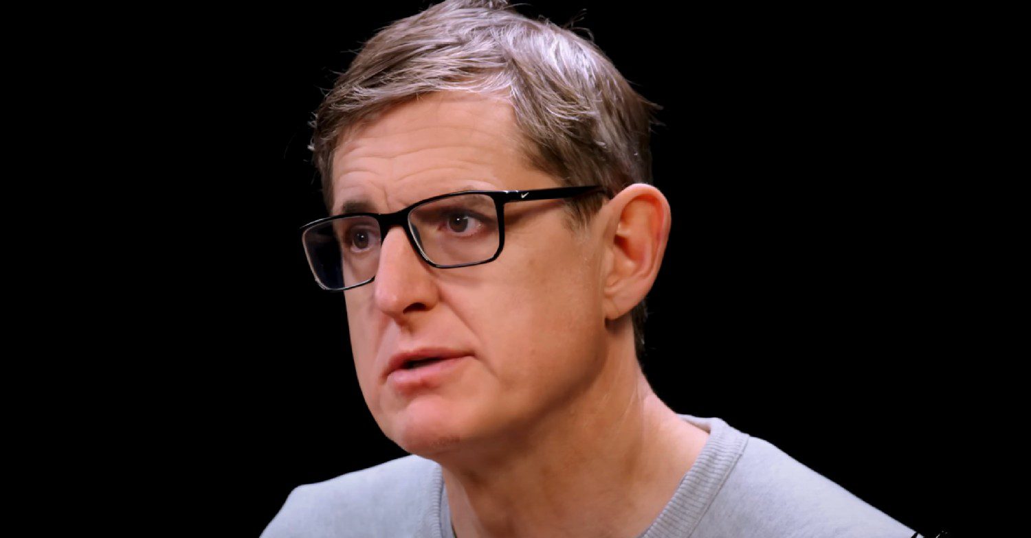 Louis Theroux on Hot Ones 