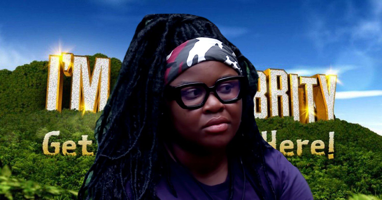 I'm A Celeb logo with Nella Rose