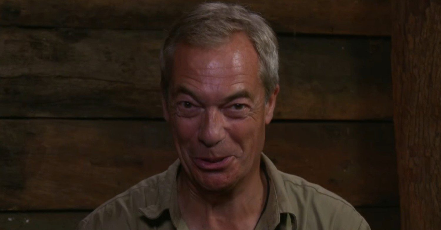 Nigel Farage on I'm A Celebrity