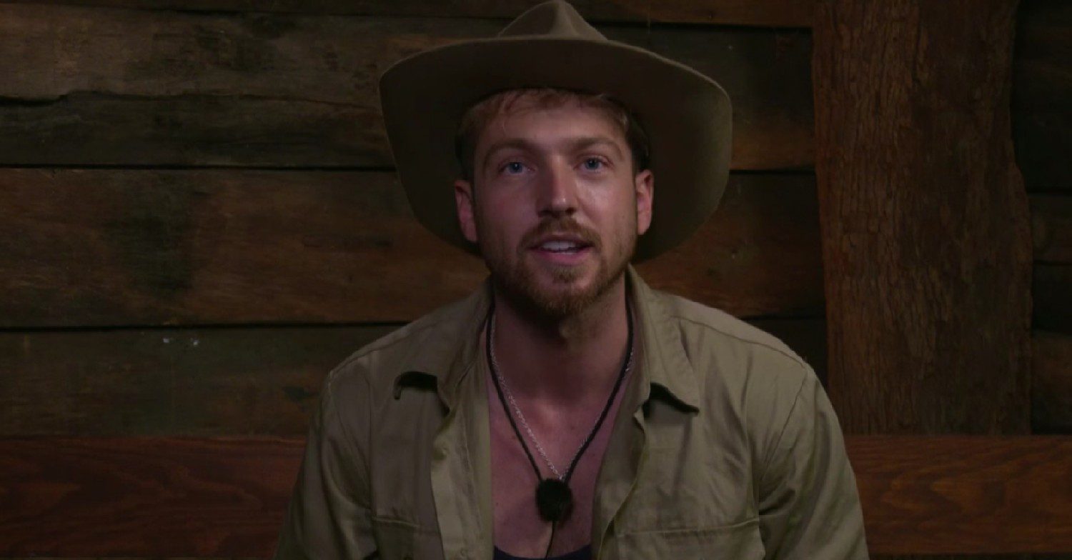 Sam Thompson on I'm A Celeb