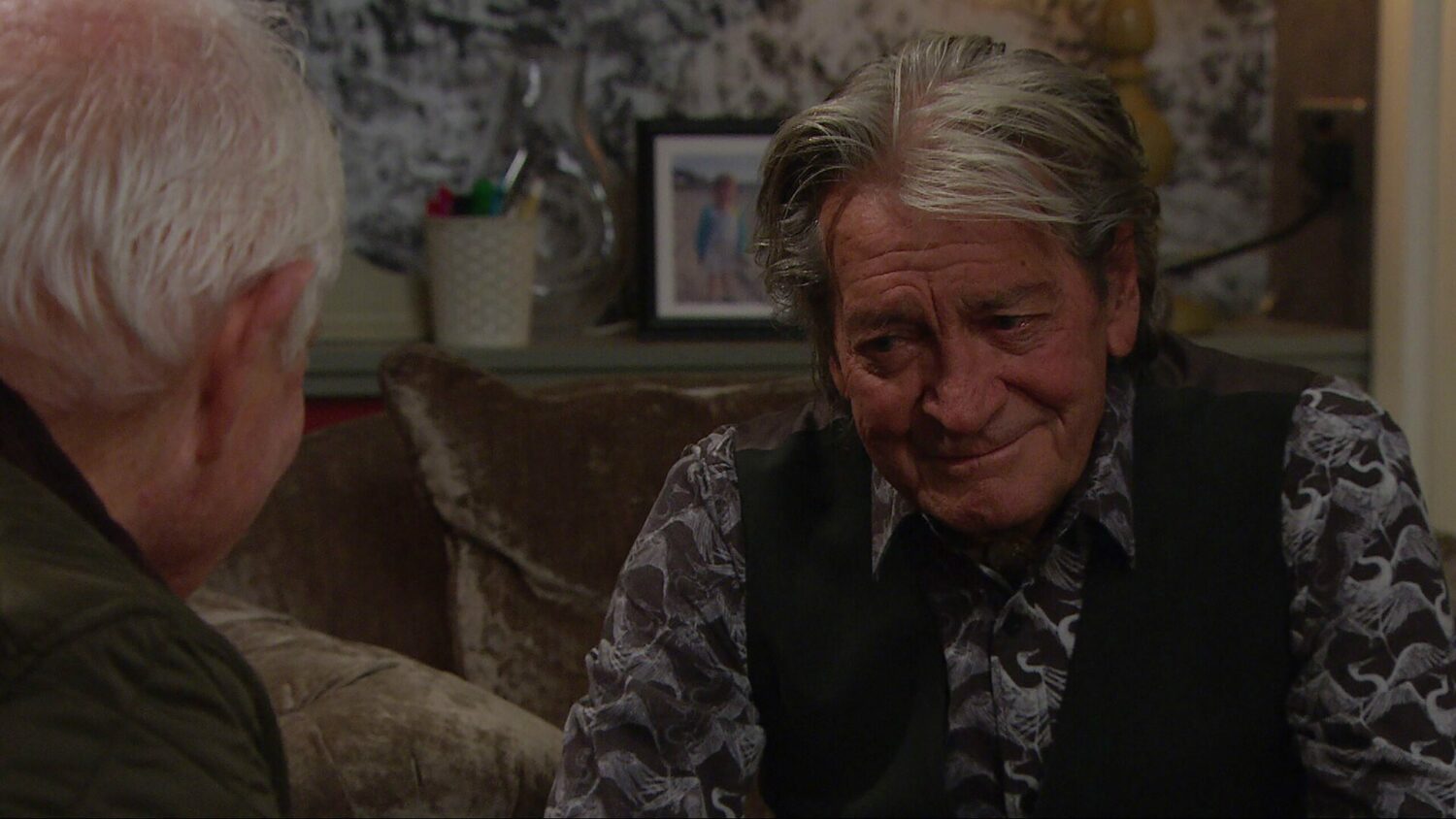 Emmerdale's Rodney is chatting to Eric