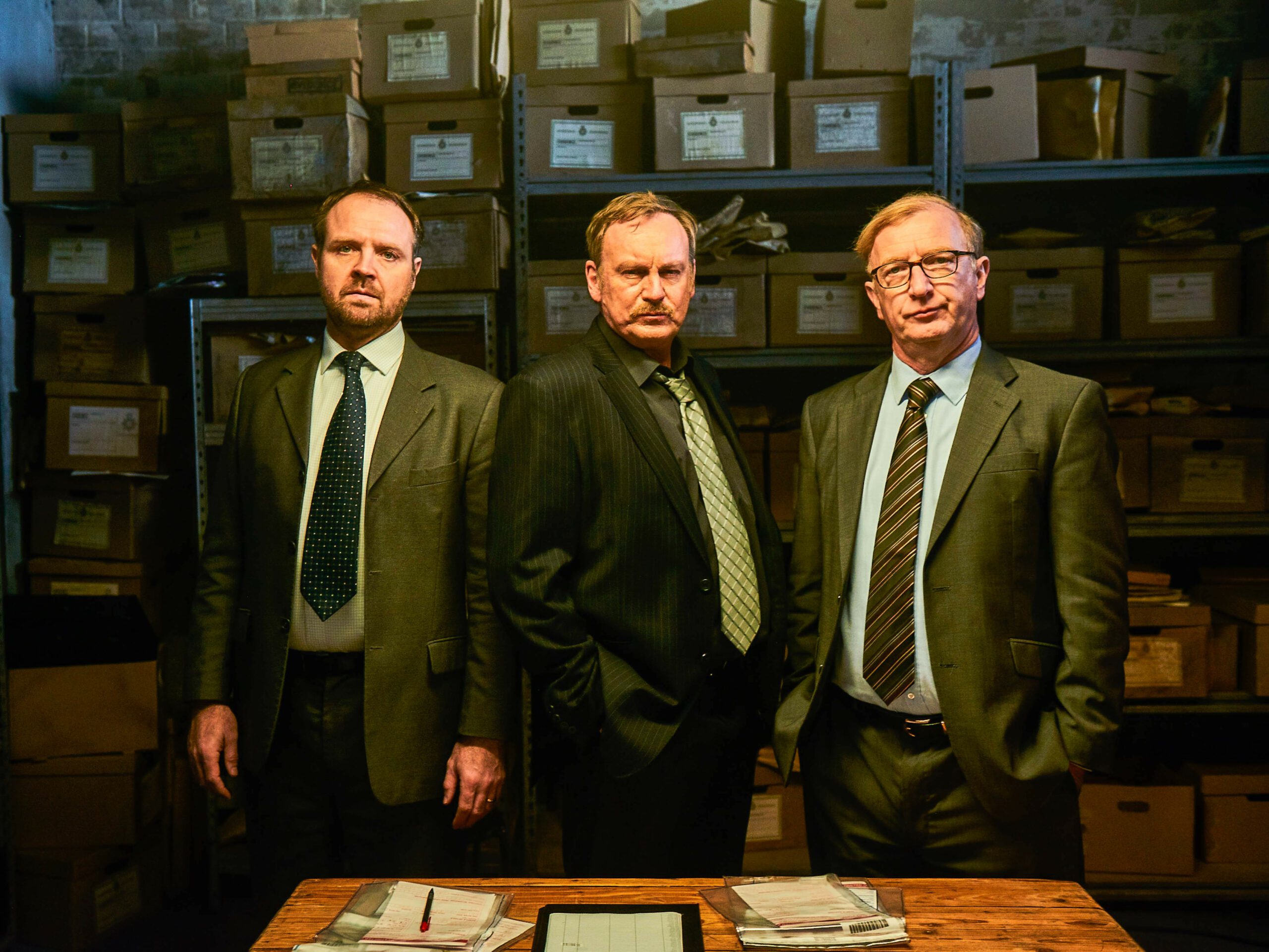 Philip Glenister in Steeltown Murders