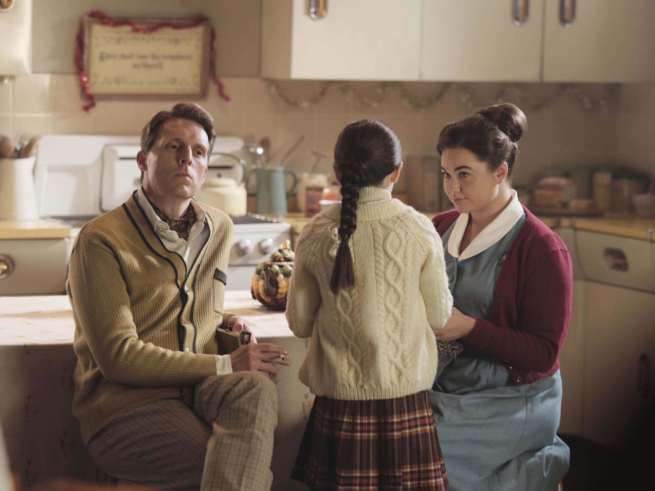 Christopher Harper as Geoffrey Franklin in the Call the Midwife Christmas Special 2023