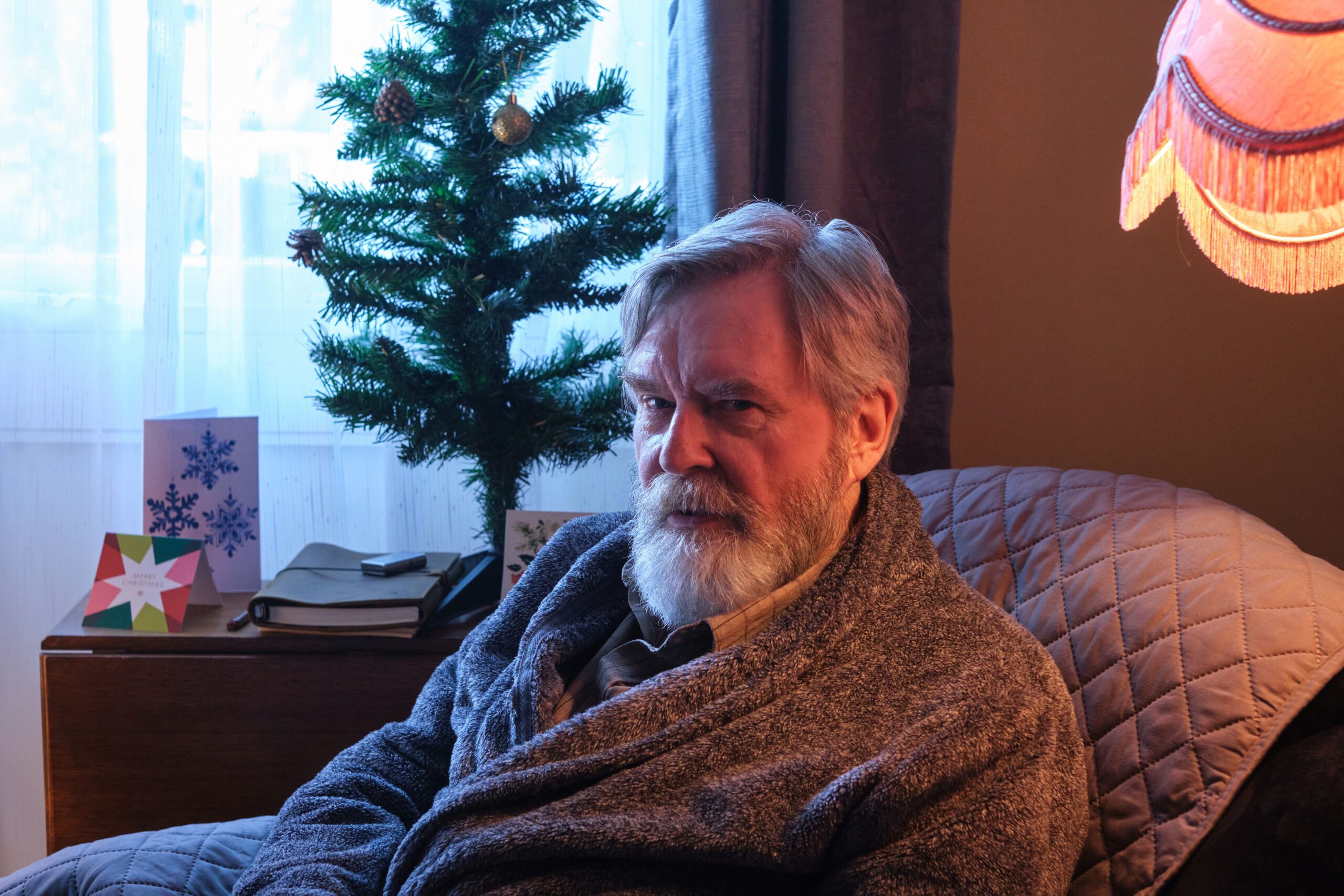 James Fleet as Ernest in the Beyond Paradise Christmas Special