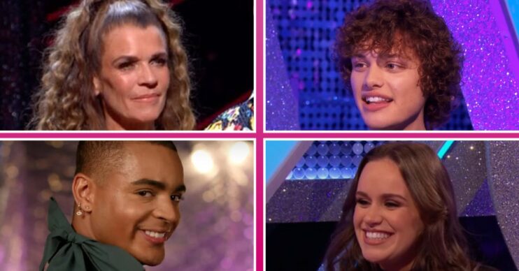 Composite image of Bobby, Annabel, Ellie and Layton on Strictly (Credit: BBC/Composite: ED!)