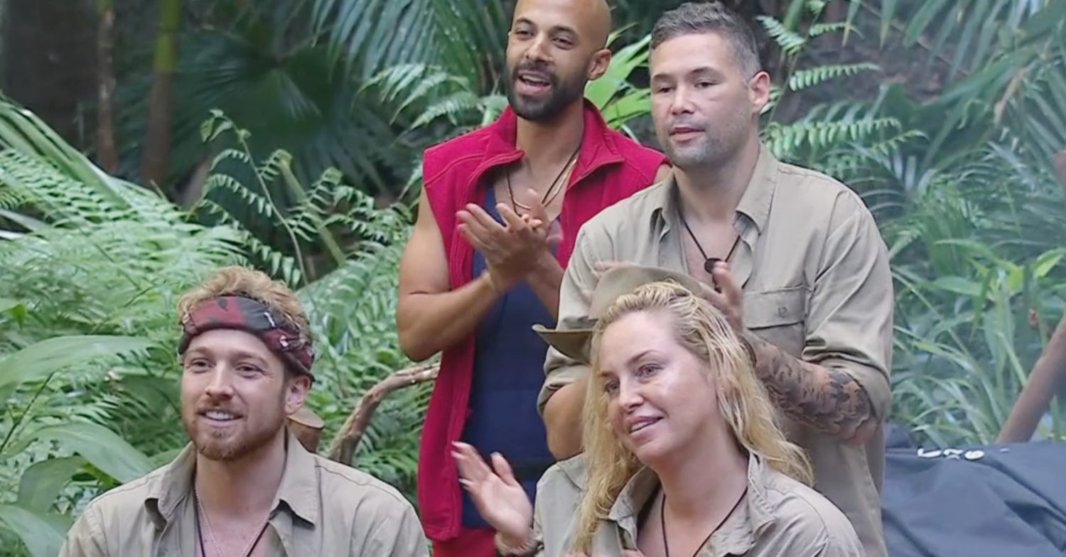 The I'm A Celeb contestants bid goodbye to Nick Pickard