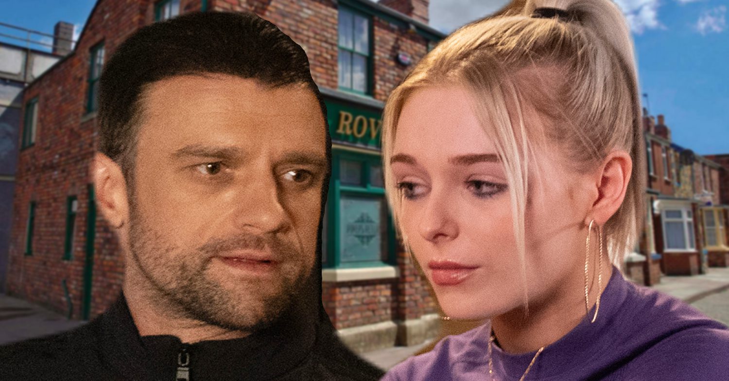 Coronation Street's Damon, Lauren, the background of the Rovers