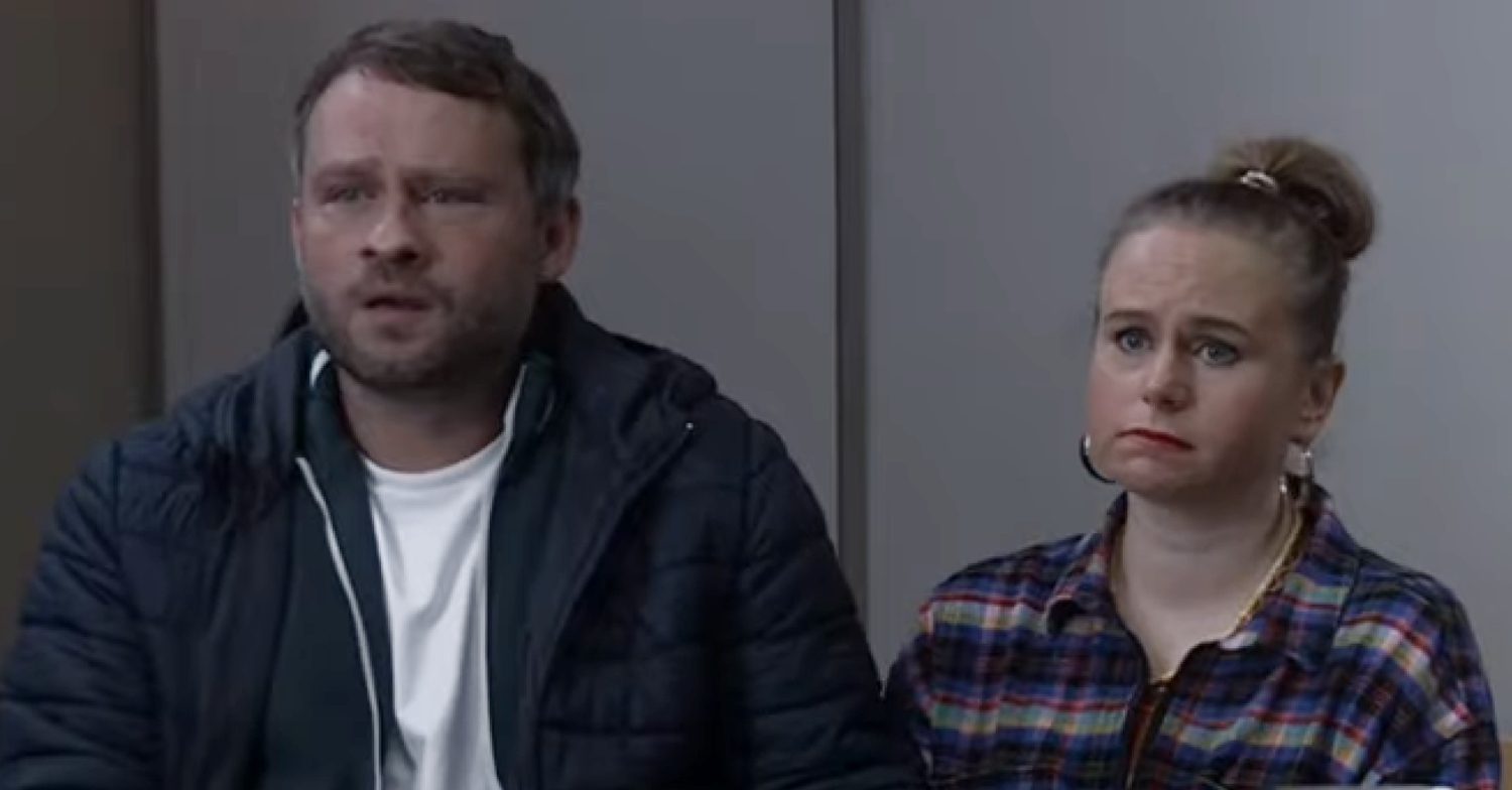 Coronation Street's Paul and Gemma are in court, upset
