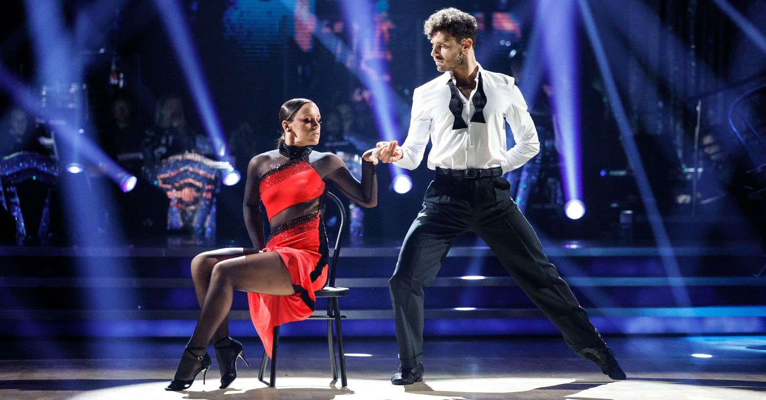 Ellie and Vito performing on Strictly