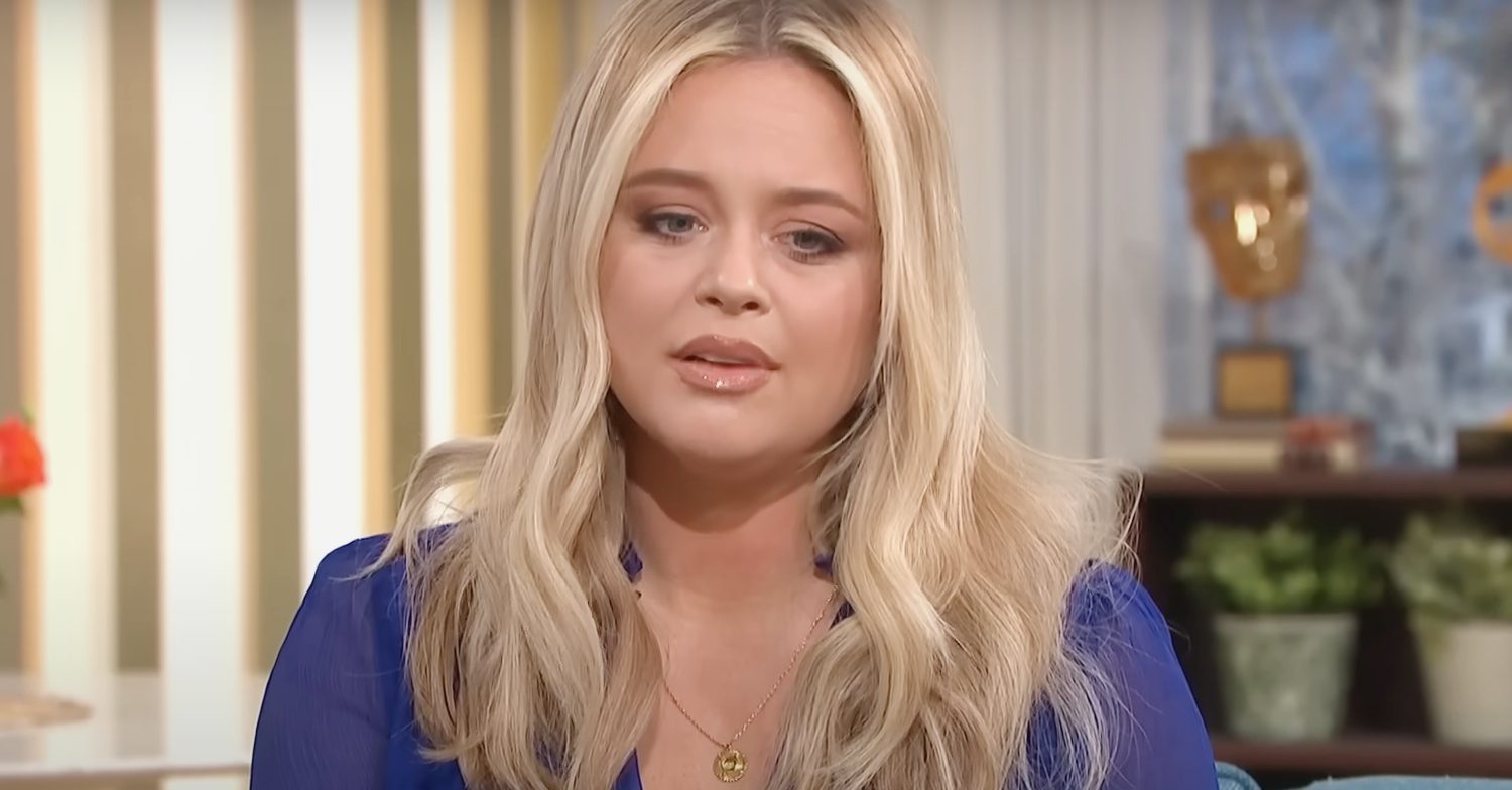 Emily Atack spoke about getting harassed online