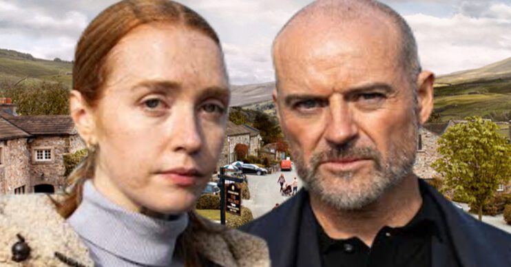 Emmerdale's Chloe, Harry, the background of the Dales