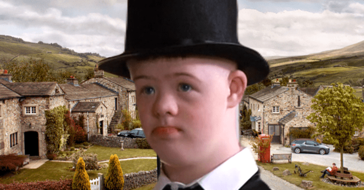 Emmerdale: Leo Goskirk cut out on the Emmerdale background comp image