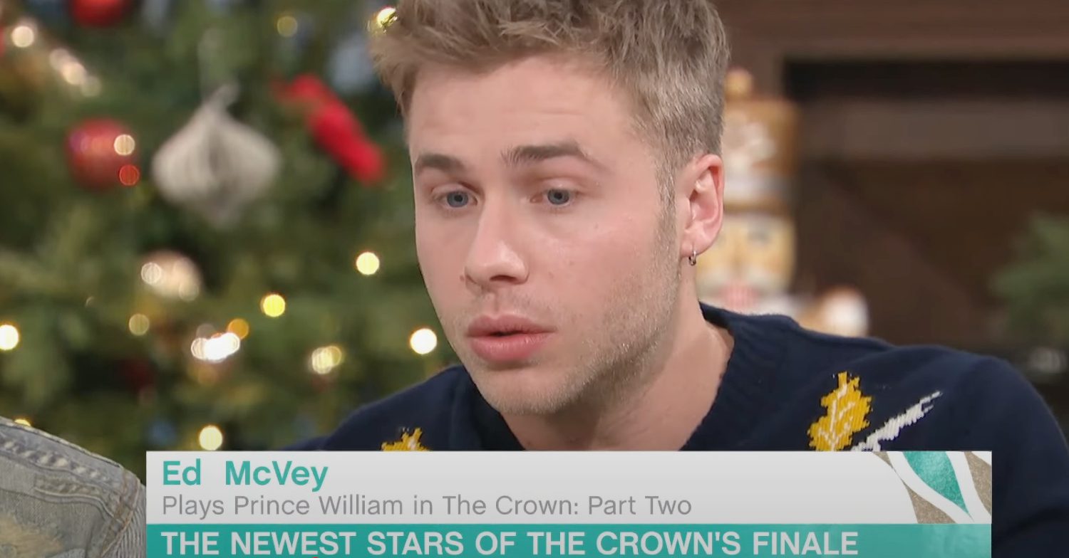 Ed McVey spoke about his The Crown journey